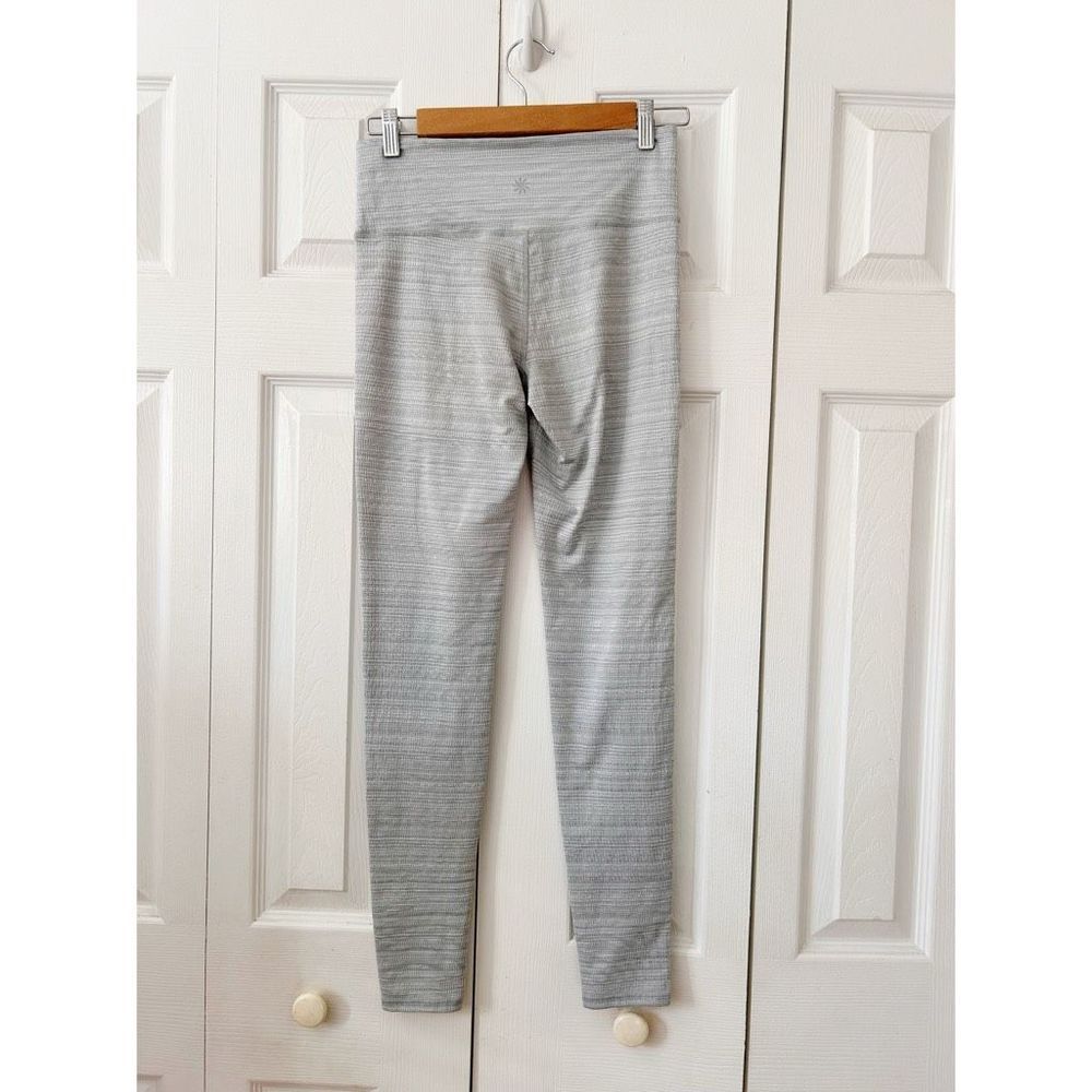 Athleta High Rise Jacquard Chaturanga Leggings Size S - Picture 3 of 5